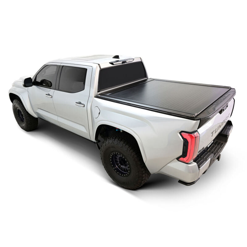 WES Electric Retractable Tonneau - Westin 22-26 Toyota Tundra 5ft 5in. (66in.) Bed Electric Retractable Tonneau Cover - Black