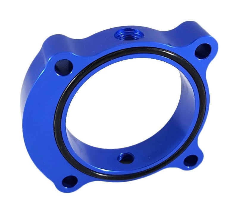 TQS TB Spacer - Blue - Torque Solution Throttle Body Spacer Kia Optima 2.0T  - Blue