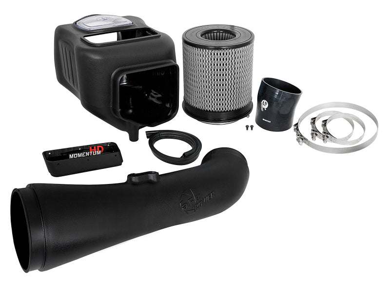 AFE Momentum HD Cold Air Intakes - aFe Momentum HD Pro DRY S 2017 GM Diesel Trucks V8-6.6L Cold Air Intake System