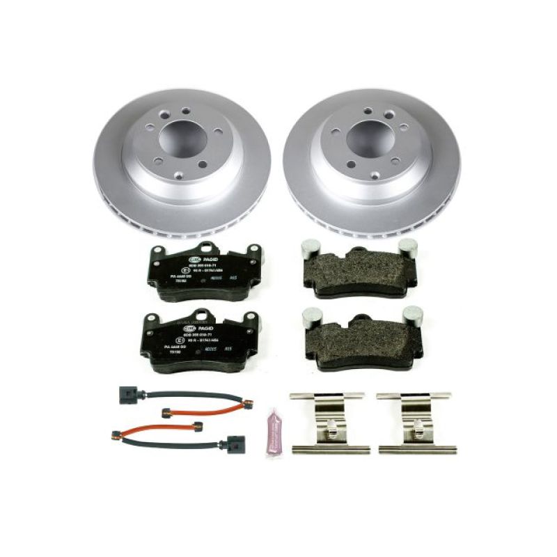 PSB Euro-Stop Kit - Power Stop 07-15 Audi Q7 Rear Euro-Stop Brake Kit