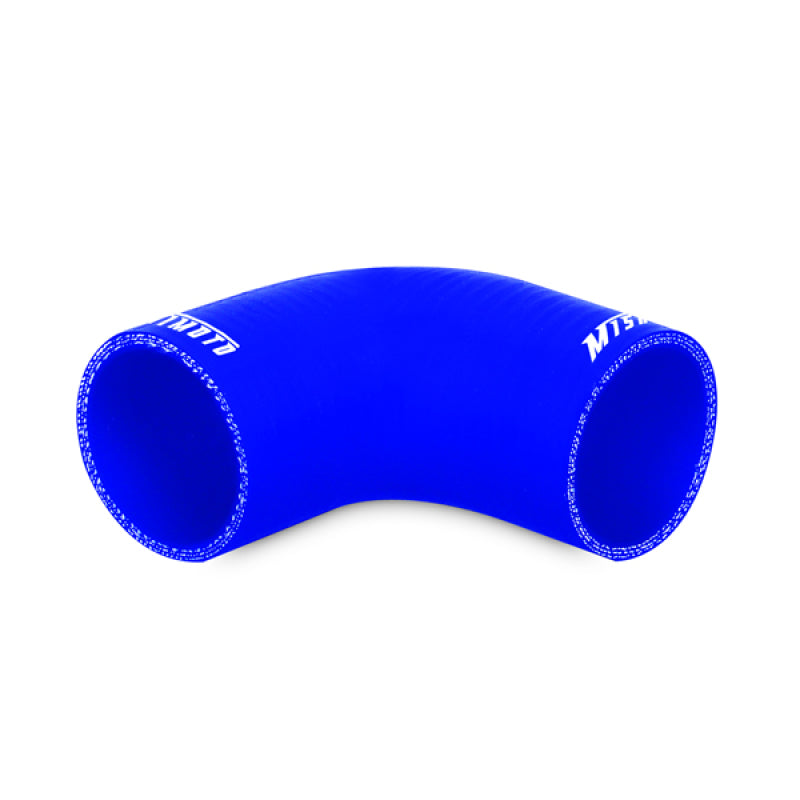 MM Couplers - 90 Deg - Mishimoto 2.5 Inch Blue 90 Degree Coupler