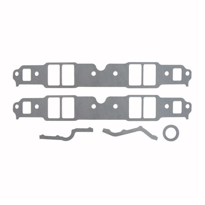 CG Intake Gaskets - Cometic Chevy Gen1 Small Block V8 .060in Fiber Intake Mani Gskt Kit-1.389in x 2.305in Rectangle Port