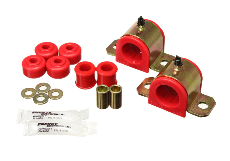 ES Sway Bar Bushings - Red - Energy Suspension Front Sway Bar Bushing Set 21mm - Red