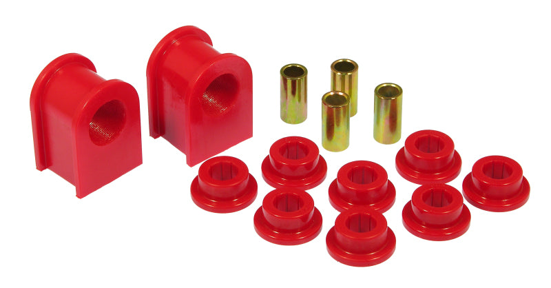 PRO Sway/End Link Bush - Red - Prothane 77-98 Ford Truck S/B & E/L Bush - 1 1/8in (for 2.5in Frames / Eye to Eye End Links) - Red