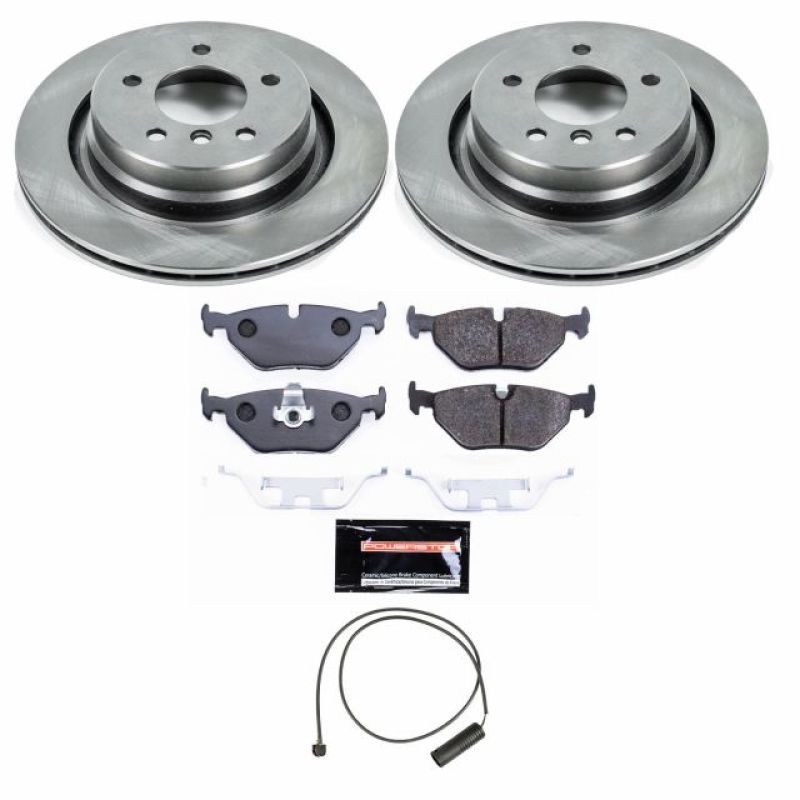 PSB Track Day SPEC Kit - Power Stop 95-99 BMW M3 Rear Track Day SPEC Brake Kit