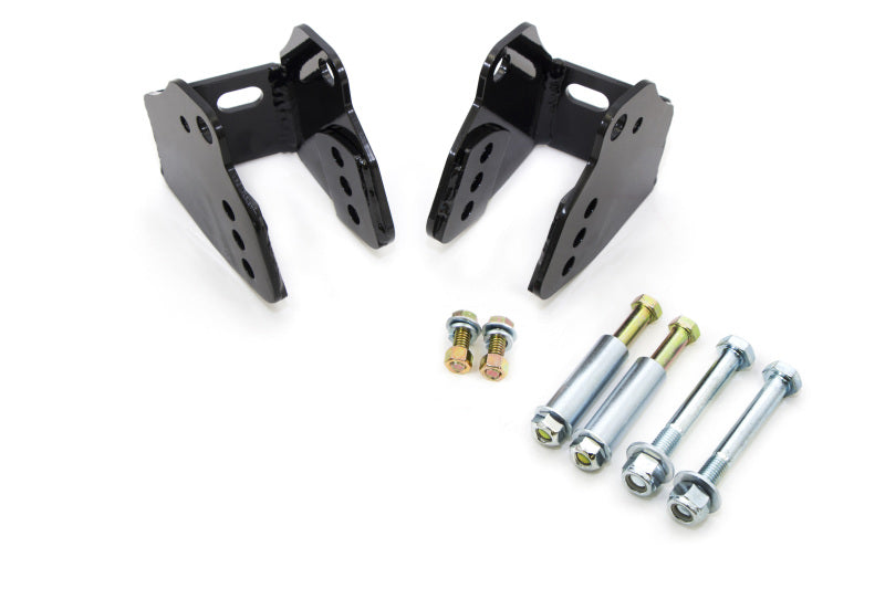 UMI Control Arm Mounts - UMI Performance 78-88 GM G-Body Rear Lower Control Arm Relocation Brackets Bolt In