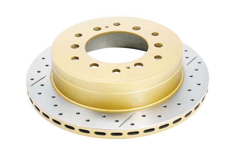 DBA Street Slot&Drill Rotors - DBA 03-09 Lexus GX470 Rear Drilled & Slotted Street Series Rotor