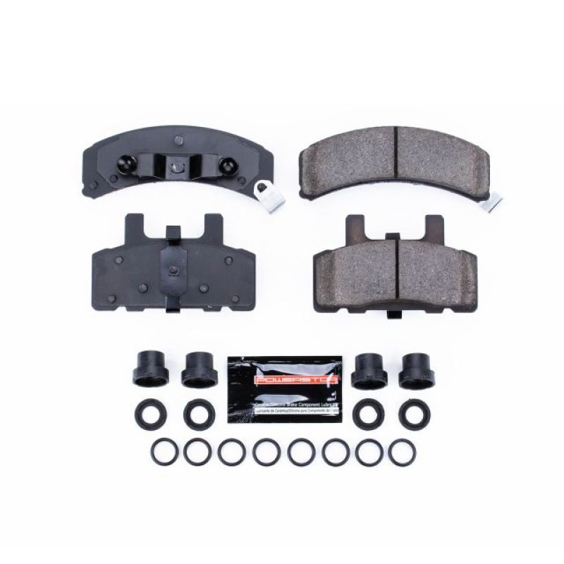 PSB Z23 Evolution Brake Pads - Power Stop 1993 Cadillac 60 Special Front Z23 Evolution Sport Brake Pads w/Hardware