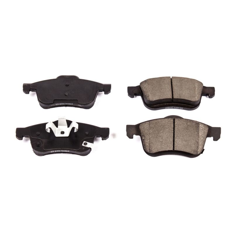 PSB Z16 Evolution Brake Pads - Power Stop 14-19 Fiat 500L Front Z16 Evolution Ceramic Brake Pads