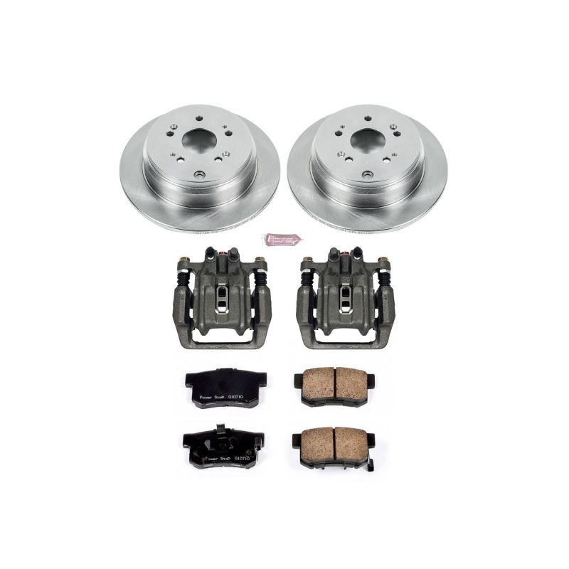 PSB Autospecialty Kit w/Cals - Power Stop 07-11 Honda CR-V Rear Autospecialty Brake Kit w/Calipers