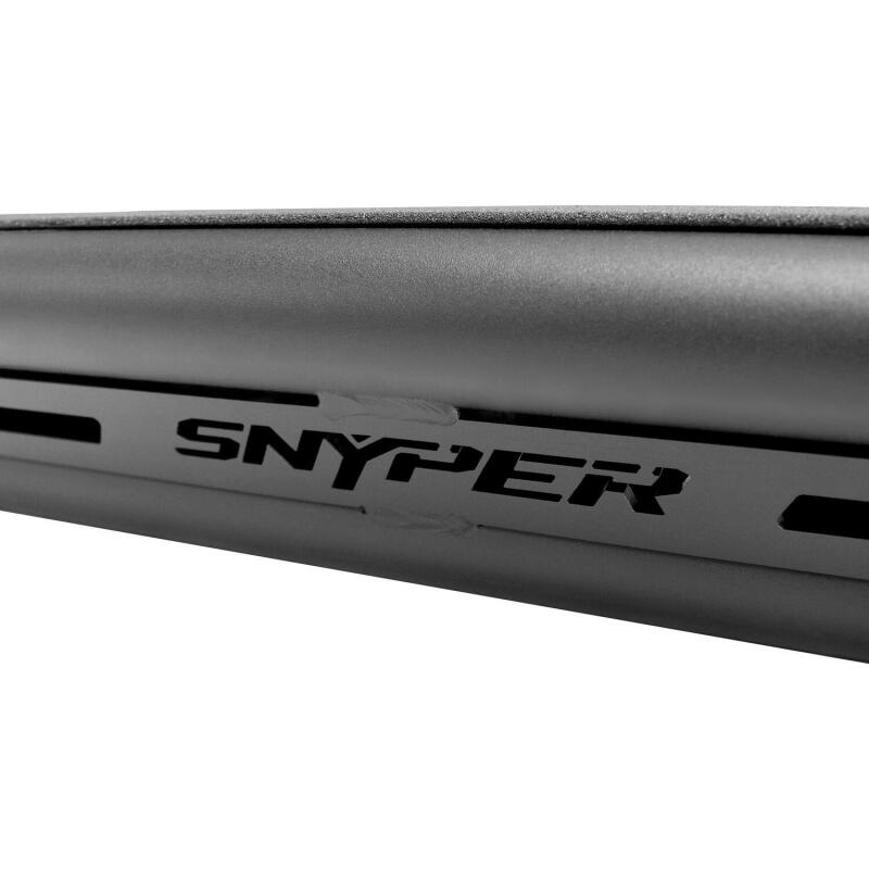 WES Snyper Rock Rail Steps - Westin/Snyper 07-17 Jeep Wrangler Triple Tube Rock Rail Steps - Textured Black