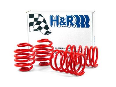 HR Race Springs - H&R 85-91 BMW 325e/325i/325is E30 Race Spring (Non Cabrio/Tuner Fitment)