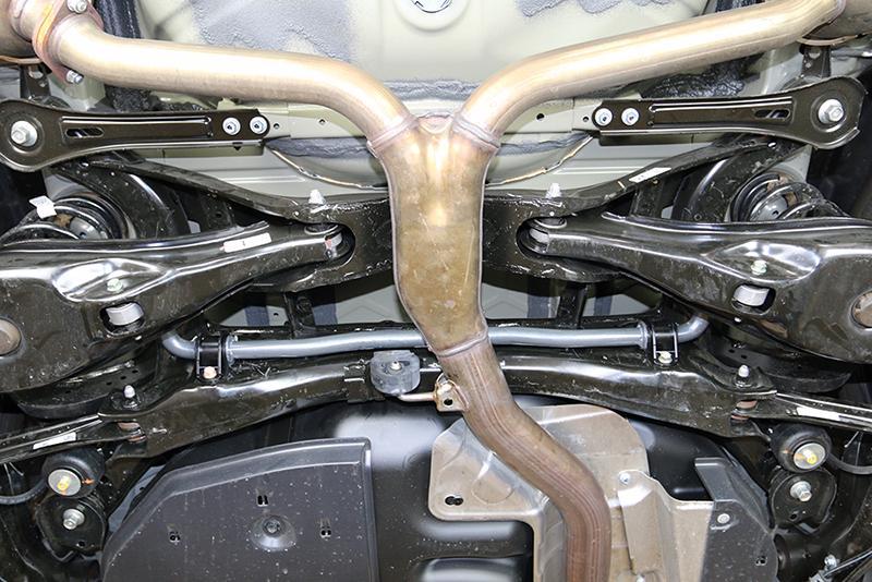 PRG Rear Sway Bars - Progress Tech 2018+ Honda Accord/2016+ Civic Rear Sway Bar (22mm) Incl Reinforced Bushing Brkts
