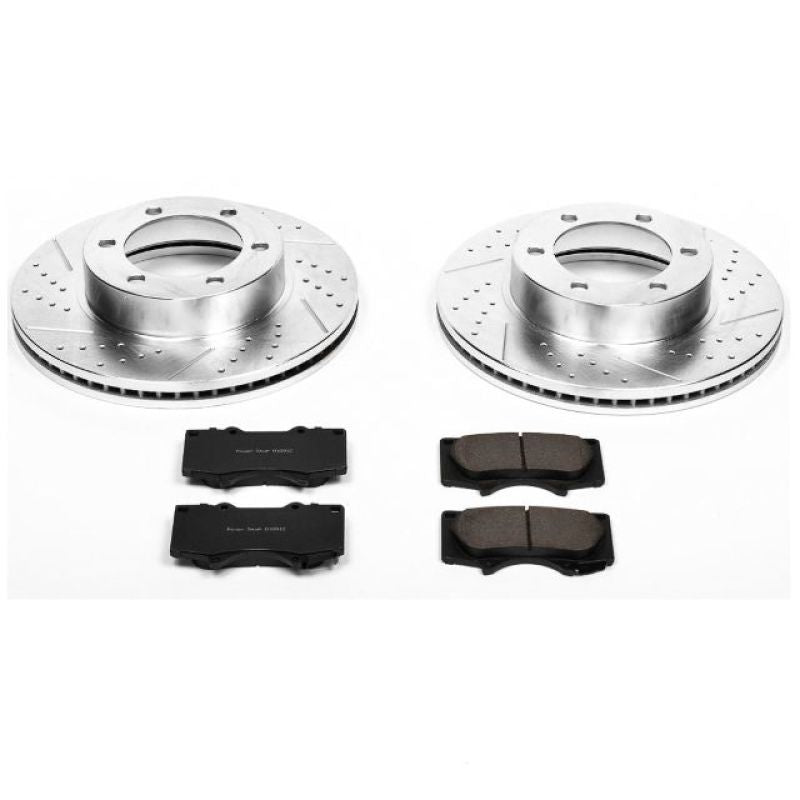 PSB Z23 Evolution Kit - Power Stop 01-07 Toyota Sequoia Front Z23 Evolution Sport Brake Kit