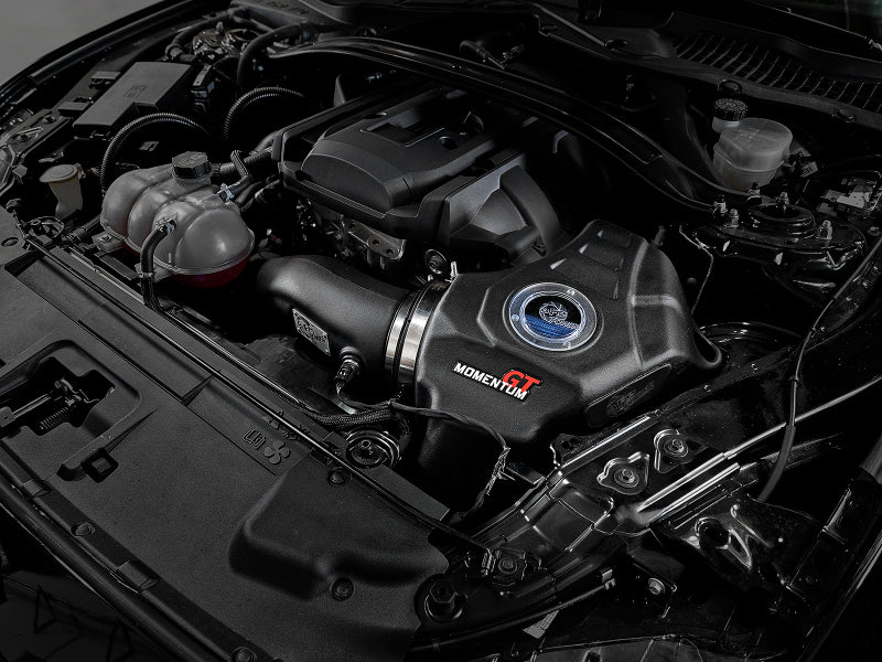 AFE Momentum GT Cold Air Intakes - aFe Momentum GT CAIS w/ Pro 5R Media 18-19 Ford Mustang L4-2.3L (t) EcoBoost