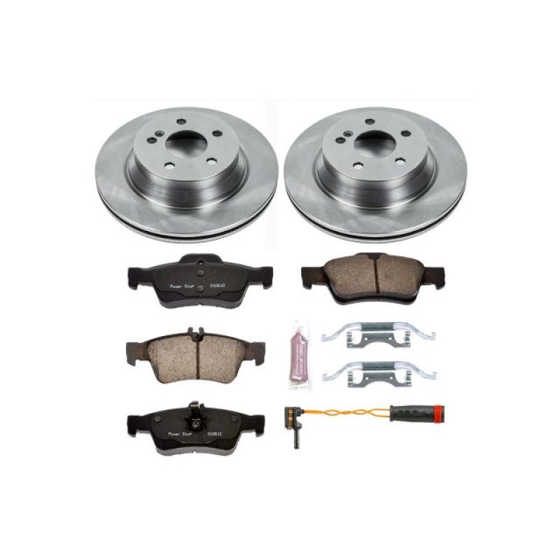 PSB Autospecialty Kit - Power Stop 06-09 Mercedes-Benz E350 Rear Autospecialty Brake Kit