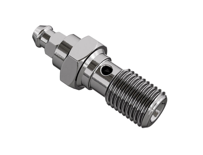 GR PWS Brake Line Fittings - Goodridge Single Banjo Bleed Bolt M10x1.25 (20mm Under Hex)
