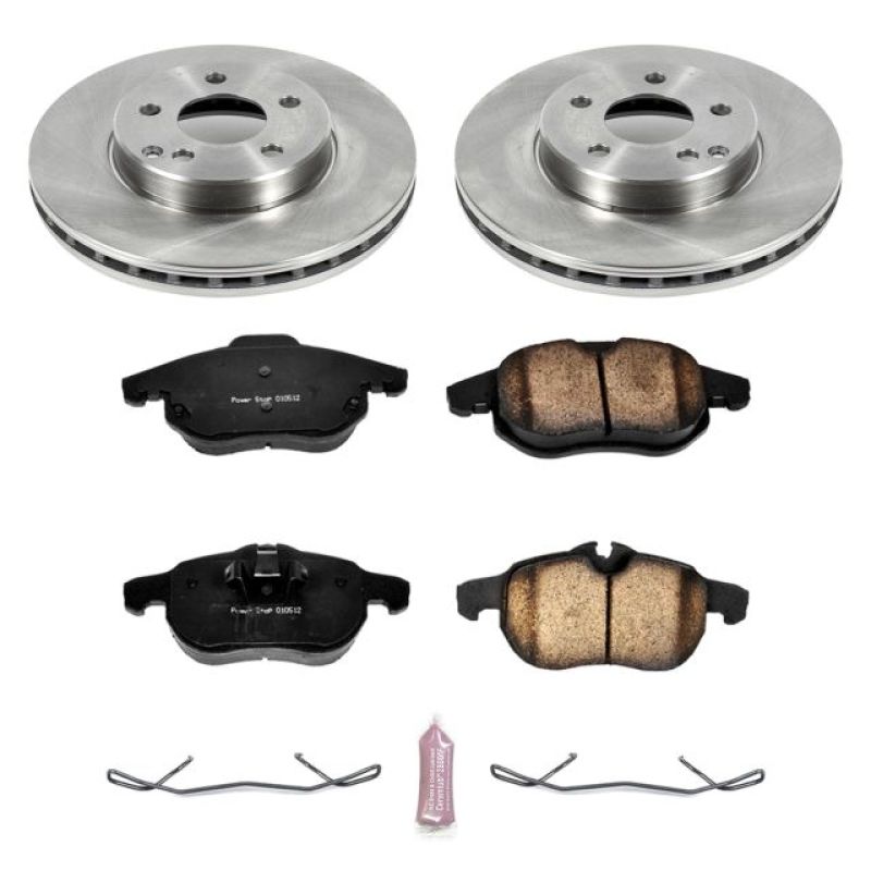 PSB Autospecialty Kit - Power Stop 03-11 Saab 9-3 Rear Autospecialty Brake Kit