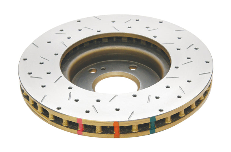 DBA 4000 Slot&Drill Rotors - DBA 8/93-7/98 Nissan R33 GTST Front Drilled & Slotted 4000 Series Rotor