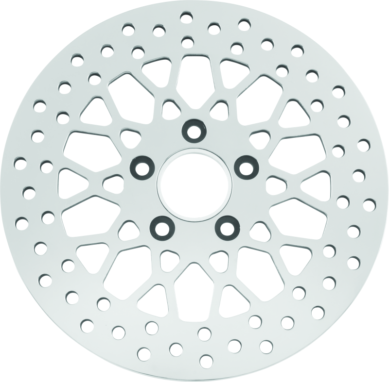 BKC Brake Rotors B - Bikers Choice 84-17 Big Twin/XL Rear 11.5in Mesh Brake Rotor (Exc 08-17 Touring)