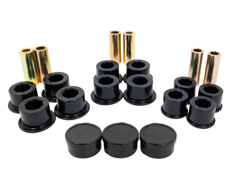 ES Spring Isolators - Black - Energy Suspension 04-15 Nissan Titan Rear Spring Bushing Set - Black