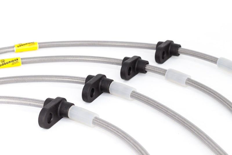 GR G-Stop Brake Line Kits - Goodridge 99-00 Honda Civic Si (w/Rear Disc) Stainless Steel Brake Line Kit