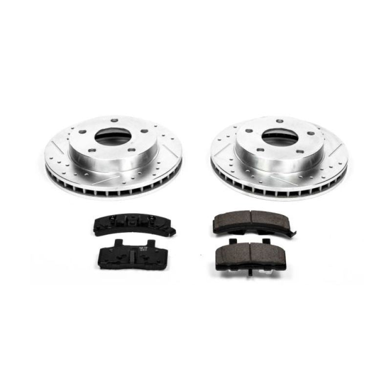 PSB Z23 Evolution Kit - Power Stop 94-99 Dodge Ram 1500 Front Z23 Evolution Sport Brake Kit