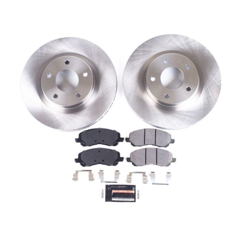 PSB Autospecialty Kit - Power Stop 11-14 Chrysler 200 Front Autospecialty Brake Kit