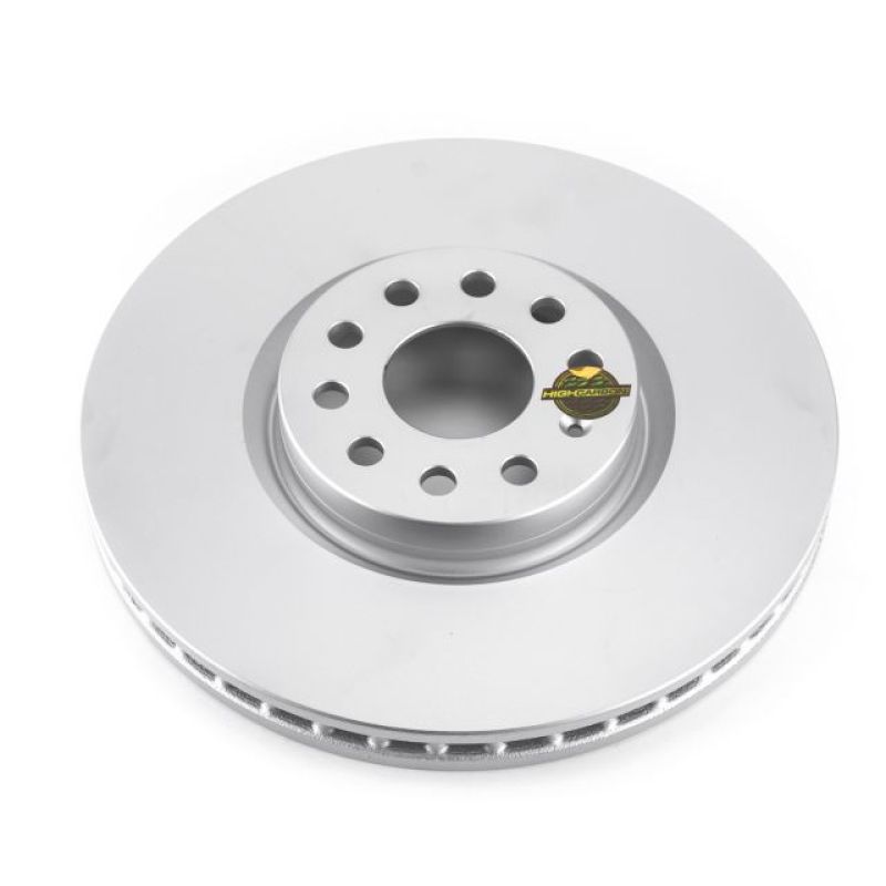 PSB Evolution Coated Rotor - Power Stop 2018 Volkswagen Atlas Front Evolution High Carbon Geomet Coated Rotor