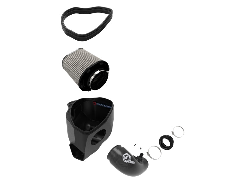 AFE Track Series Intake - aFe 19-22 BMW Z4 30i 2.0L (t) Track Series Carbon Fiber Cold Air Intake System w/ Pro DRY S Filter