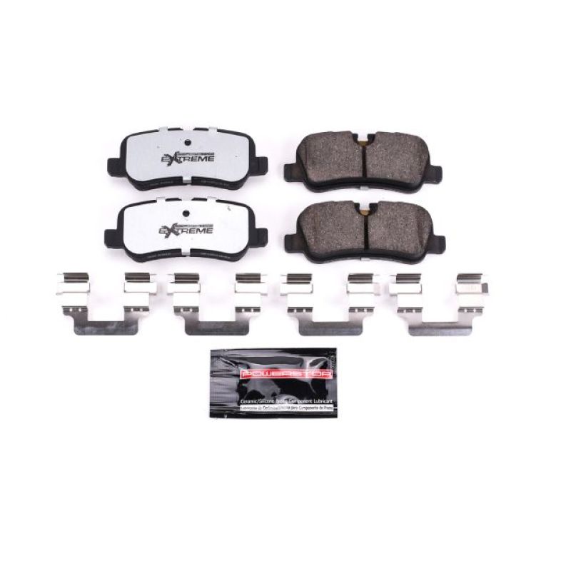 PSB Z36 Truck & Tow Brake Pads - Power Stop 05-09 Land Rover LR3 Rear Z36 Truck & Tow Brake Pads w/Hardware