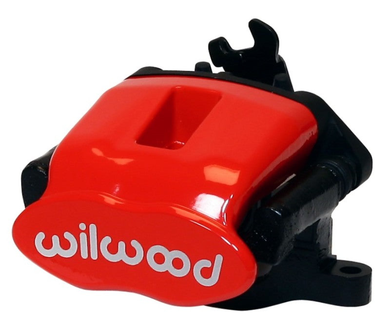 WIL Parking Brake Caliper - Wilwood Caliper-Combination Parking Brake-Pos 1-L/H-Red 34mm piston .81in Disc