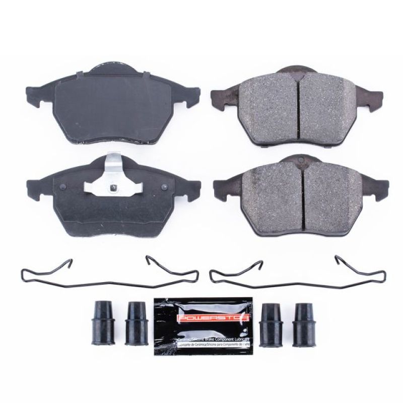 PSB Z23 Evolution Brake Pads - Power Stop 96-99 Audi A4 Front Z23 Evolution Sport Brake Pads w/Hardware