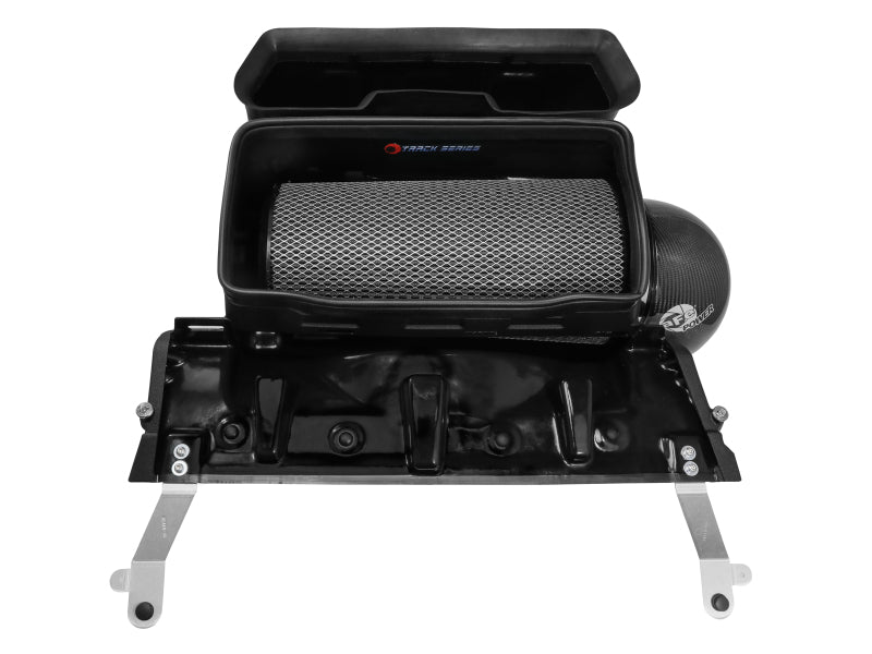 AFE Track Series Intake - aFe 21-23 RAM 1500 TRX Track Series Carbon Fiber Cold Air Intake System w/ Pro 5R Filter