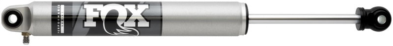 FOX 2.0 Perf Steer Stabilizer - Fox 2.0 Performance Series 10.1in. Smooth Body IFP Steering Stabilizer (Alum) Std Travel - Blk