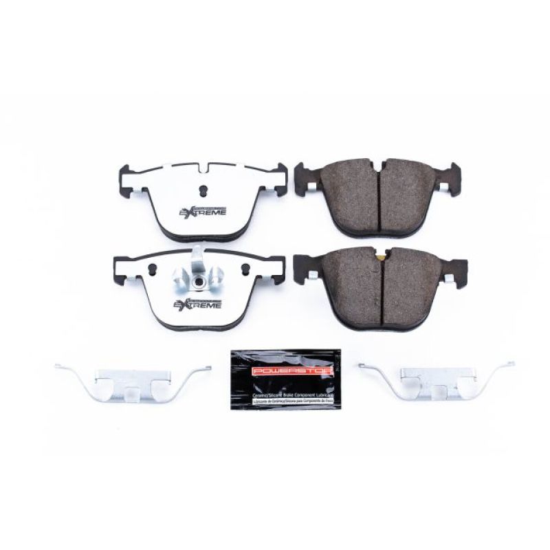 PSB Z26 Extreme Brake Pads - Power Stop 10-17 BMW 535i GT Rear Z26 Extreme Street Brake Pads w/Hardware