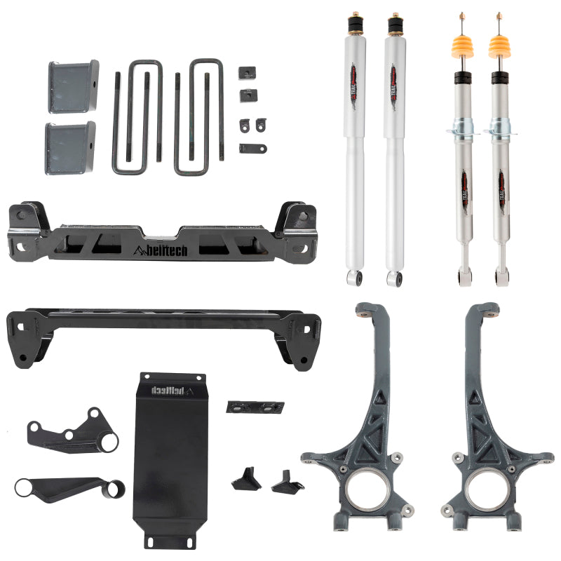 BT Lift Kits - Belltech 16-21 Toyota Tacoma 4WD(Excludes TRD PRO) 4-6in. Lift Lift Kit