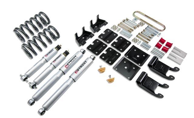 BT Lower Kit w SP Shocks - Belltech LOWERING KIT W/ SP SHOCKS