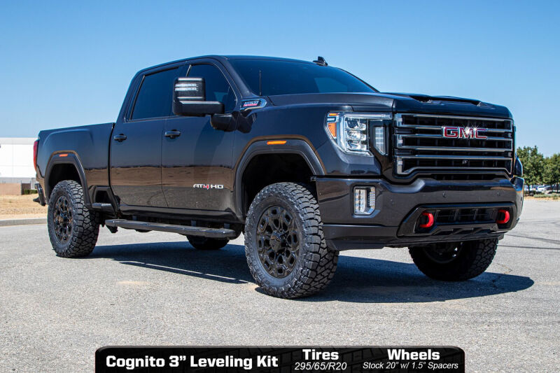 COG Leveling Kit - Standard - Cognito 20-24 Chevy/GMC Silverado/Sierra 2500/3500 HD 2WD/4WD 3in Standard Leveling Lift Kit