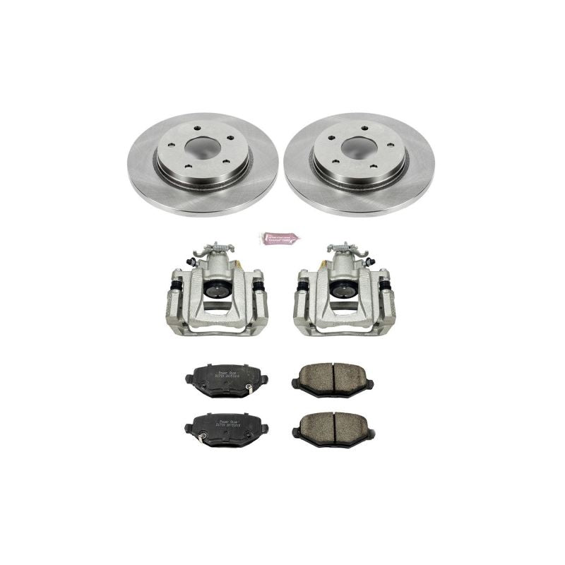 PSB Autospecialty Kit w/Cals - Power Stop 12-16 Chrysler Town and Country Rear Autospecialty Brake Kit w/Calipers