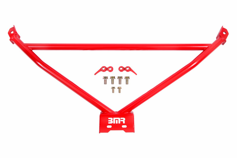BMR Chassis Reinforcement Braces - BMR 78-87 G-Body Front Reinforcement Chassis Brace Red