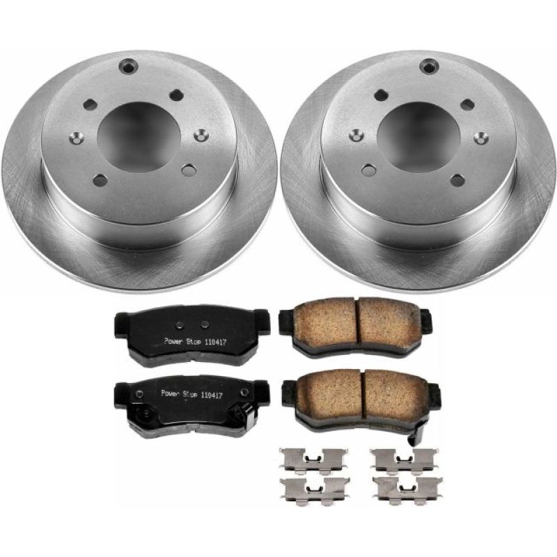 PSB Autospecialty Kit - Power Stop 99-05 Hyundai Sonata Rear Autospecialty Brake Kit