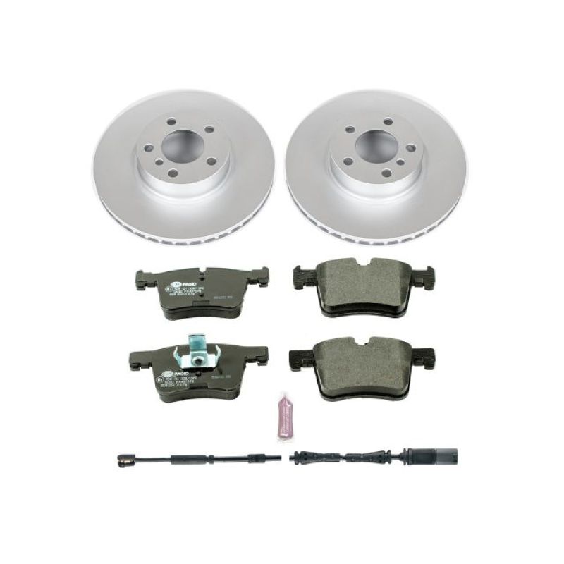 PSB Euro-Stop Kit - Power Stop 11-17 BMW X3 Front Euro-Stop Brake Kit