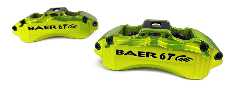 BAE 6T Brake Kits - Baer Brakes 21-26 Ford Bronco 13.5in 6T Front SZ Brake Kit - Monster Green