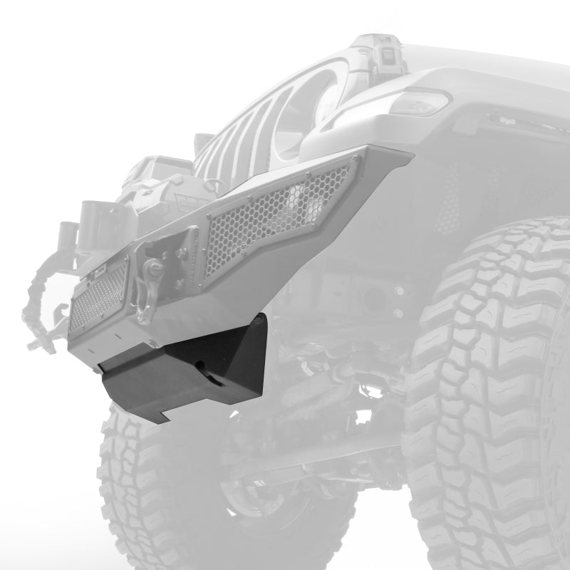 GOR Rockline Bumper - Go Rhino 18-20 Jeep Wrangler JL/JLU Rockline Front Bumper Skid Plate