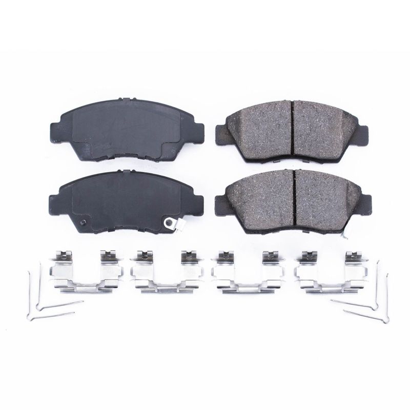 PSB Z17 Evolution Brake Pads - Power Stop 13-14 Acura ILX Front Z17 Evolution Ceramic Brake Pads w/Hardware