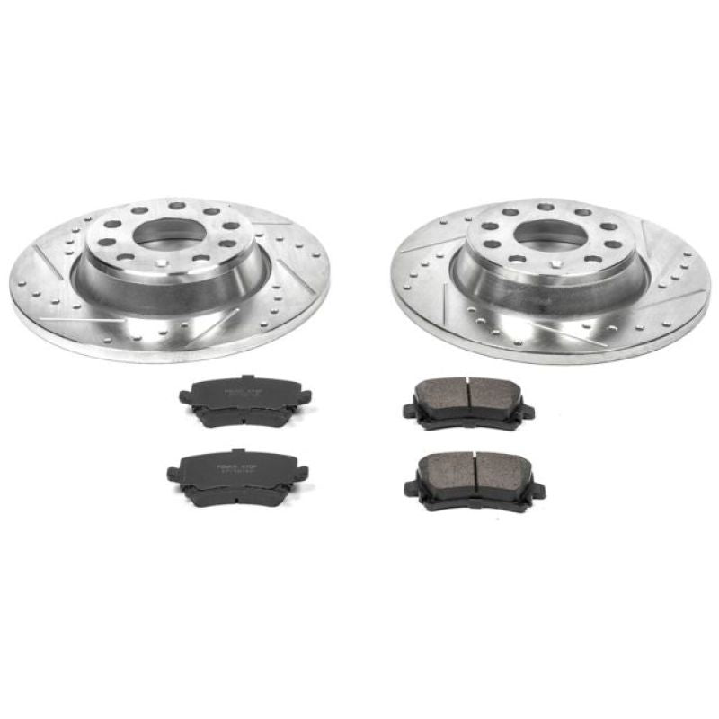 PSB Z23 Evolution Kit - Power Stop 06-09 Audi A3 Rear Z23 Evolution Sport Brake Kit