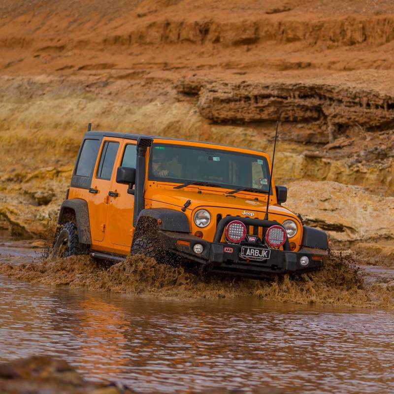 ARB Safari V-Spec Snorkels - ARB Safari 4X4 Snorkel Vspec Jeep Jk 3.8/2.8 Lhd 10/06-1/12