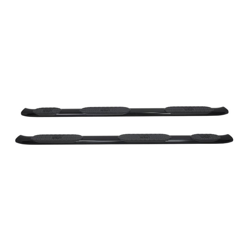 WES Nerf Bars - PRO TRAXX 5 - Westin 2019 Chevrolet Silverado/Sierra 1500 CC (5.5ft) PRO TRAXX 5 WTW Oval Nerf Step Bars - Black