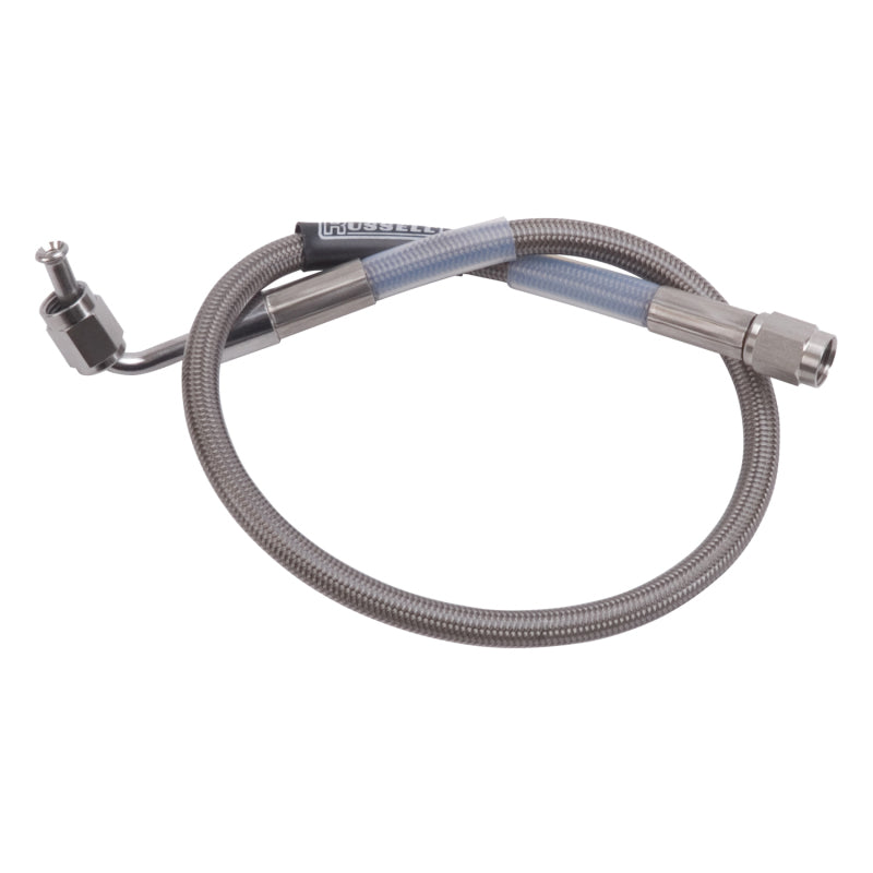 RUS Brake Hose - Russell Performance 15in 90 Degree Competition Brake Hose